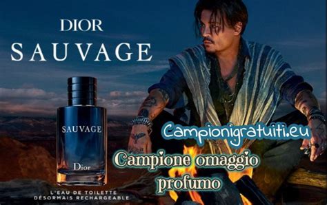 Richiedi un campione omaggio Dior Sauvage .